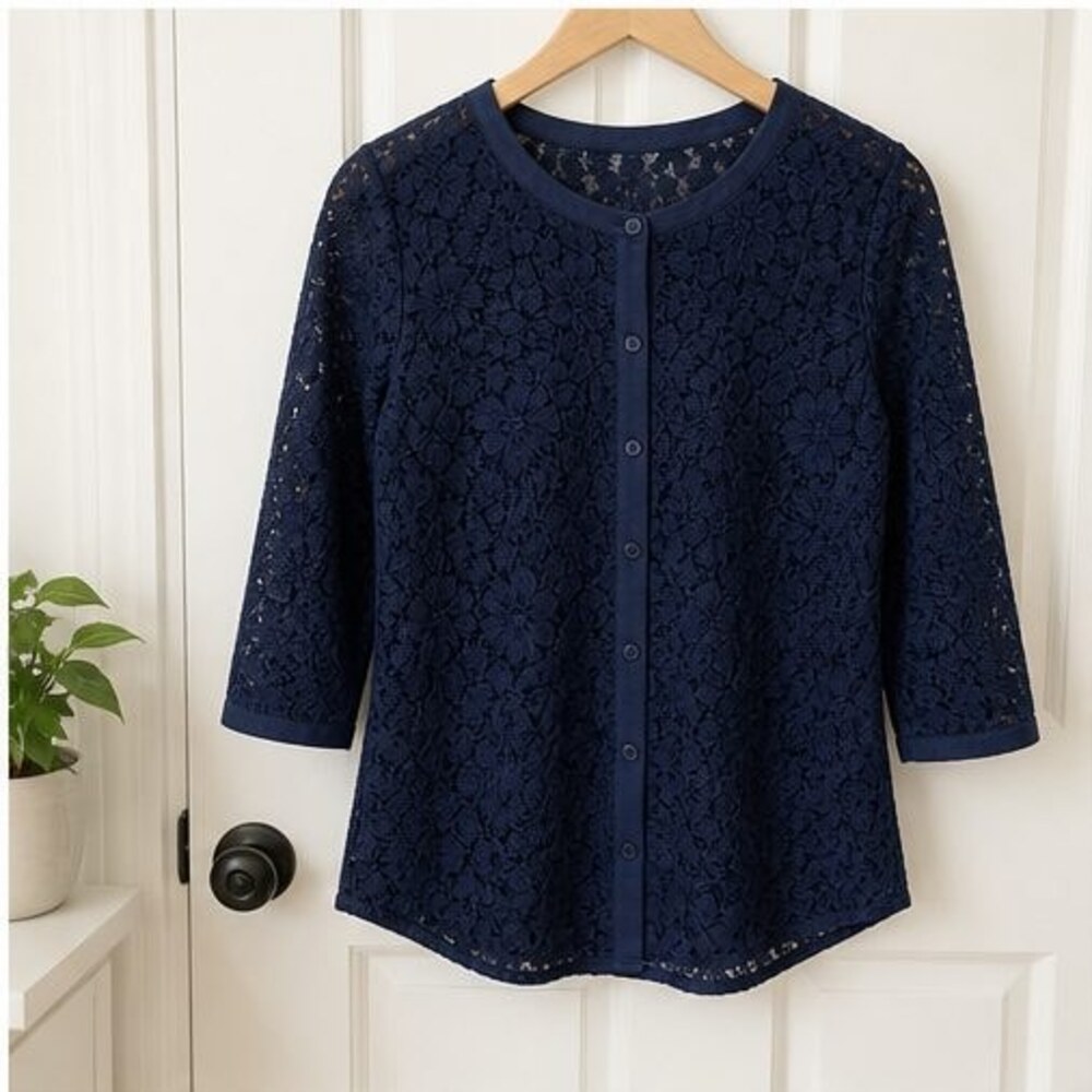 Navy Cami Blouse
